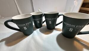 Set of Michigan State Spartans Coffee Mugs